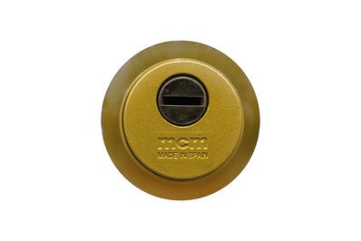 Comprar Embellecedor Escudo Seguridad 1850Emb-2 Oro Pta.Ext. Mcm|  Ferreterias Industriales
