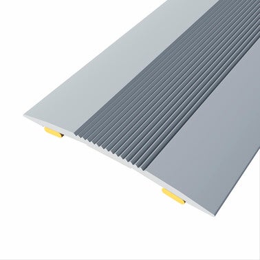 Puerta Pletina Mismo Nivel - Perfil de Transición - Aluminio Plata -  Adhesivo 30 mm 90 cm : : Bricolaje y herramientas